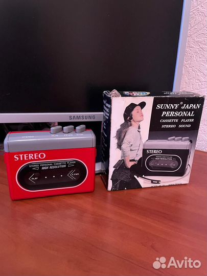 Ретро Кассетный плеер новый
