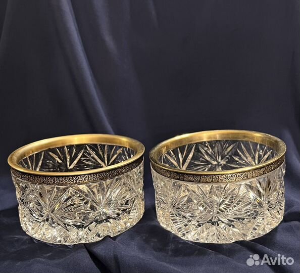 Ваза хрустальная салатник