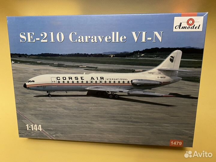 1/144 сборная модель Caravelle se210 V1-N