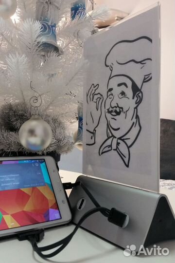 Зарядное устройство настольное Power Menu+реклама