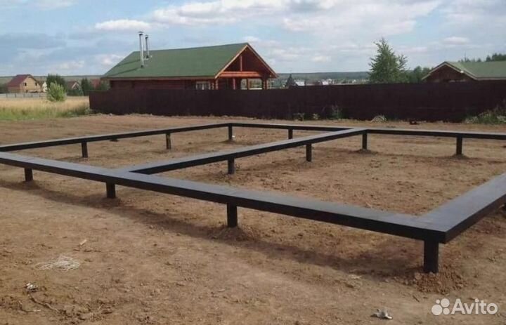 Монтаж винтовых свай