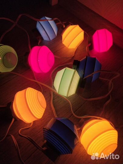 Новогодние гирлянды СССР