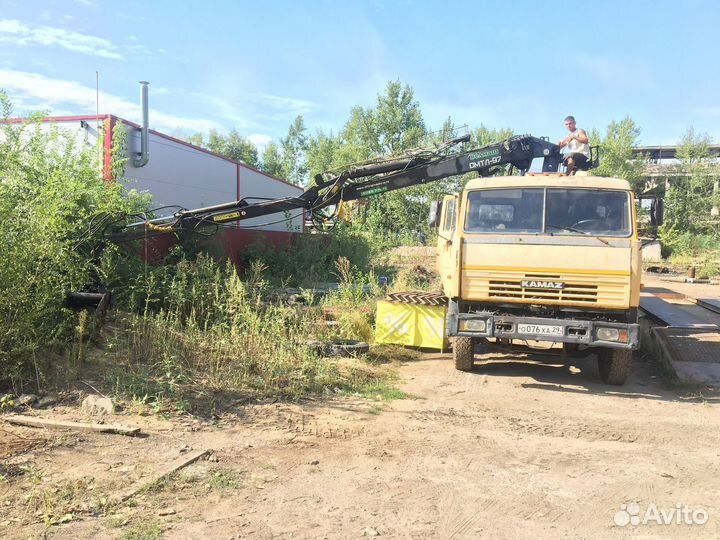 Ломовоз с кму