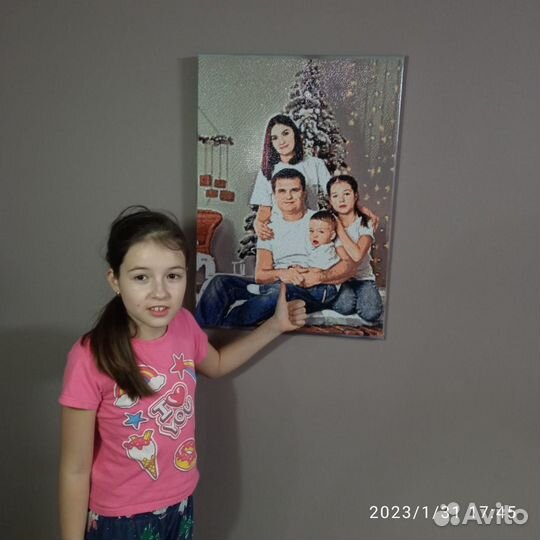 Алмазная мозаика - картина по фото