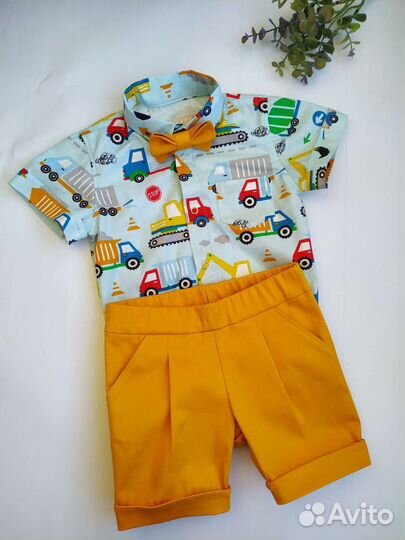 Рубашка для мальчика 110