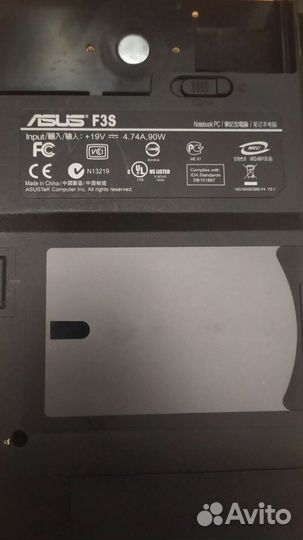 Продам Asus f3s