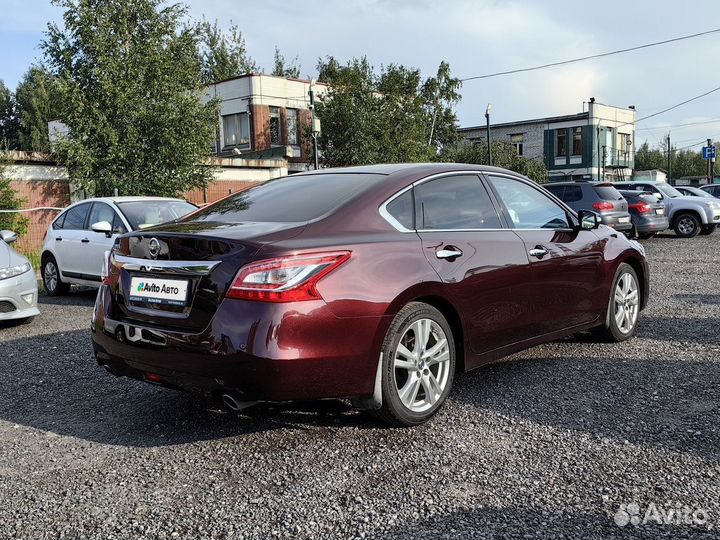 Nissan Teana 2.5 CVT, 2014, 193 500 км