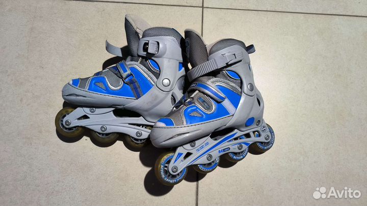 Ролики детские. Раздвижные (35-38 размер)