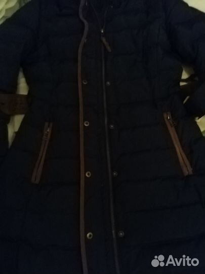 Пуховик на девочку.O'stin.р.40 (S) +шапка