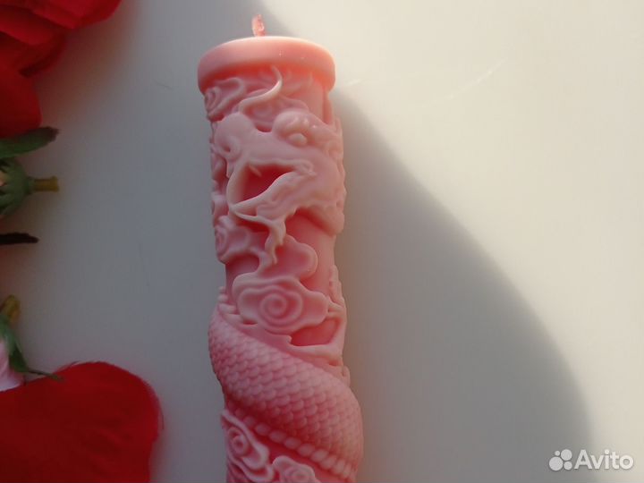 Свеча Дракон на благополучие