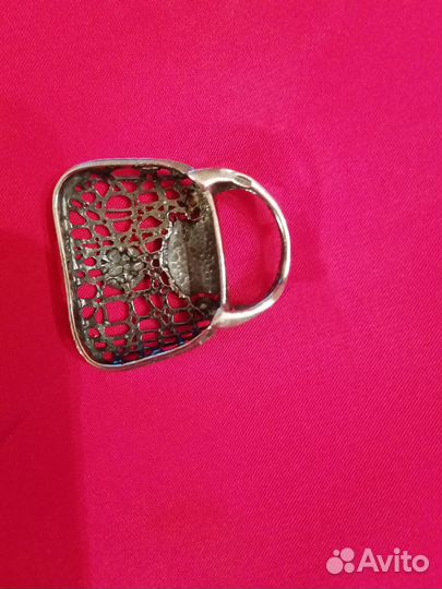 Серебряная подвеска винтаж