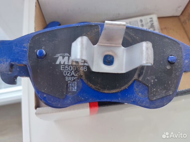 Колодки Duster Miles E500146