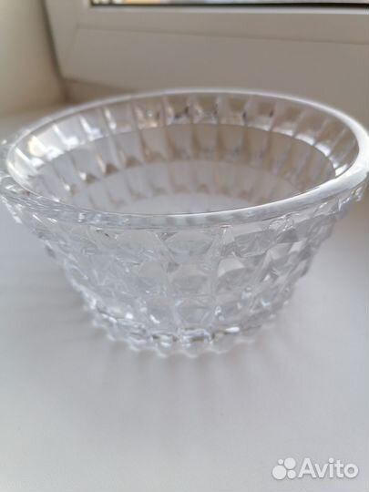 Вазочка хрусталь и графинчики стекло СССР