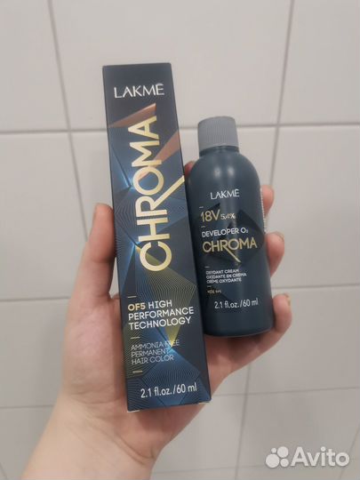 Краска для волос lakme chroma 1/00