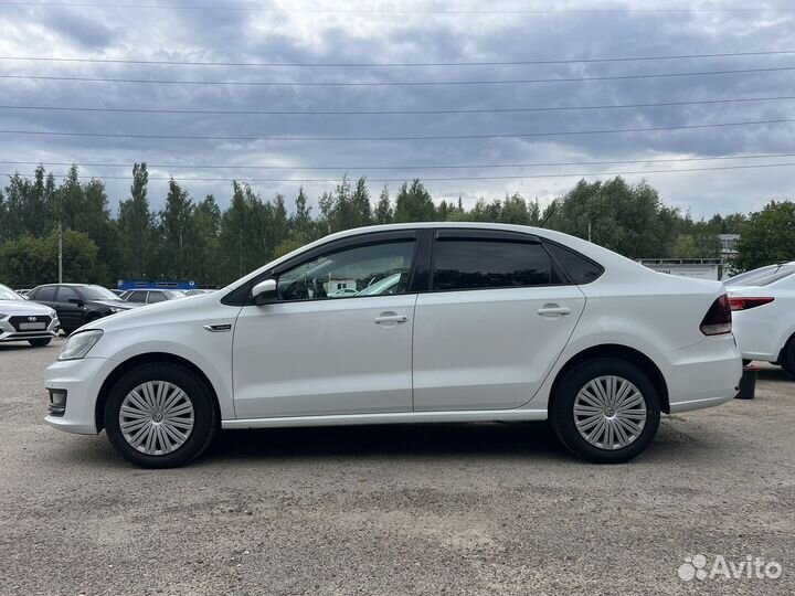 Volkswagen Polo 1.6 AT, 2018, 117 200 км