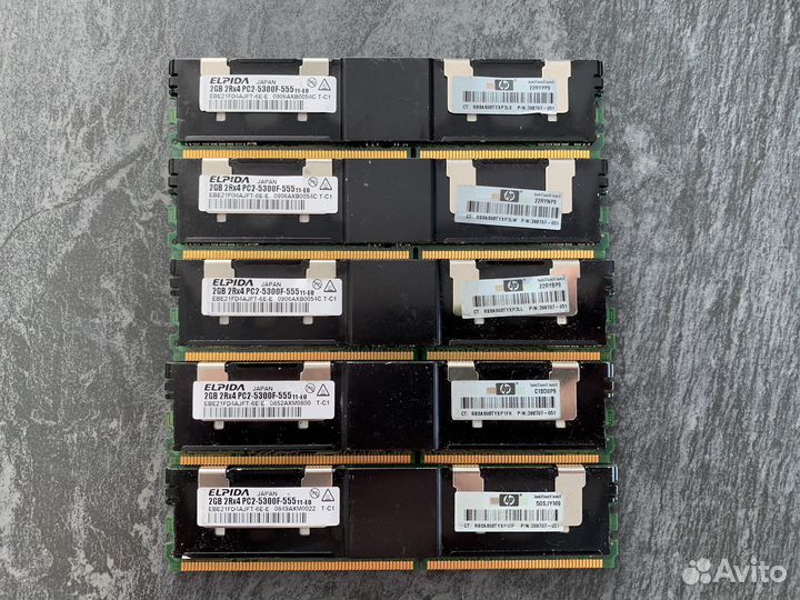 Серверная память DDR2, 2GB. Много