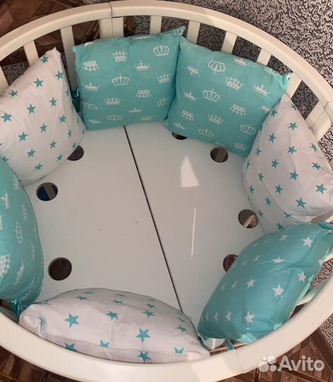 Бортики в кроватку