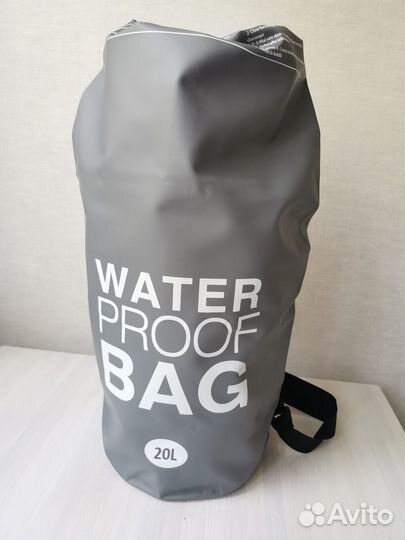 Гермоюкзак с плечевым ремнем, 20 л, разные цвета