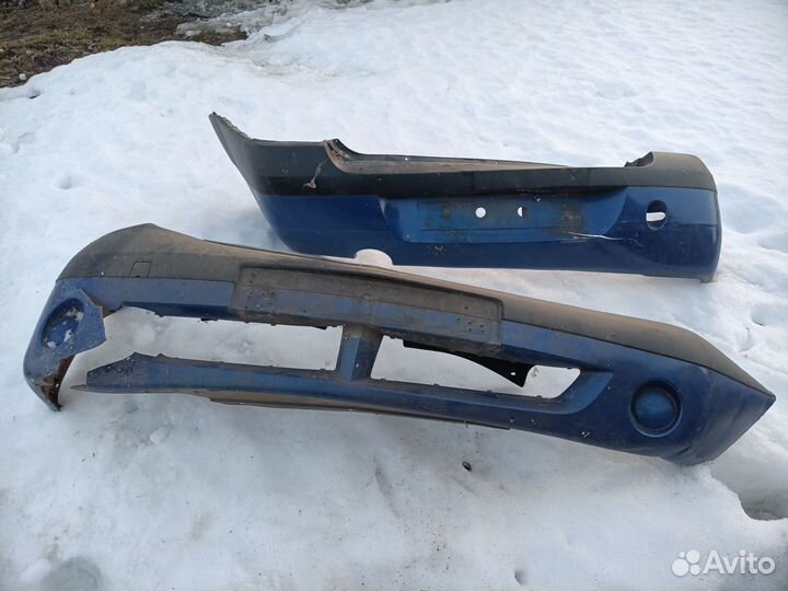 Бамперы на Рено Логан