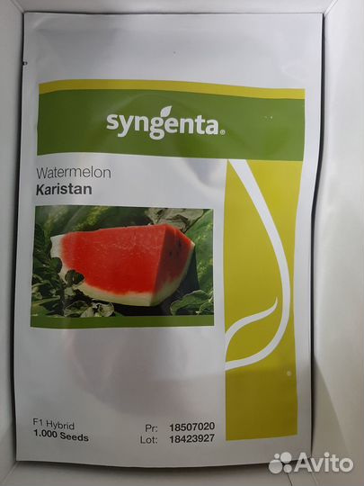 Семена арбуза Каристан F1 1000с Syngenta