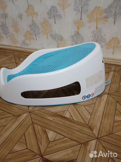 Лежачок, лежак, горка для купания