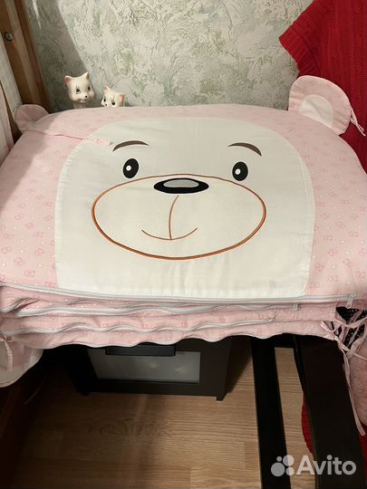 Бортики в детскую кроватку Умка