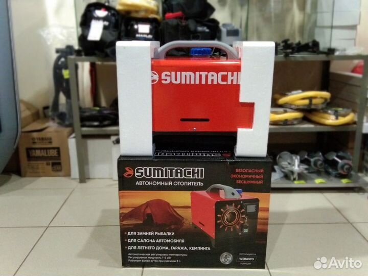 Автономный отопитель в корпусе 5кВт дизельный 12V