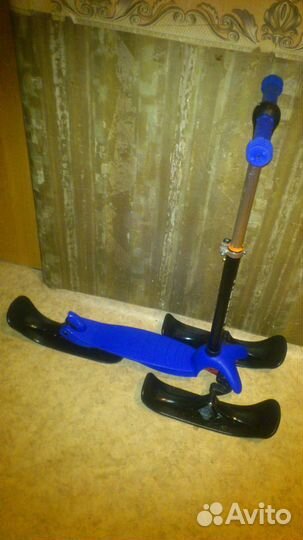 Самокат - снегокат