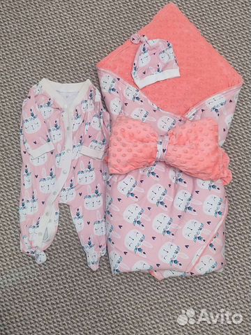 Комплект на выписку для девочки