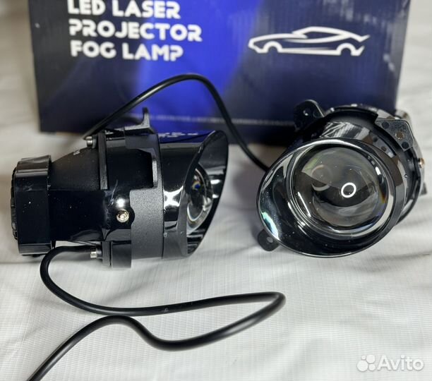 Противотуманные фары LED Калина, Гранта линза