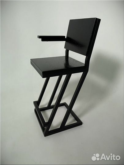 Эксклюзивный стул из массива дуба в стиле лофт