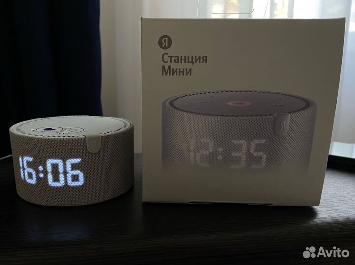 Яндекс станция мини 2 с часами