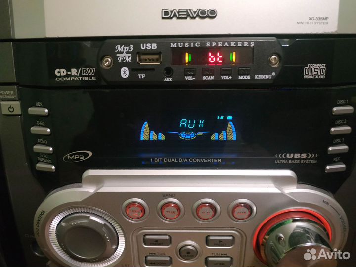 Музыкальный центр с usb и bluetooth