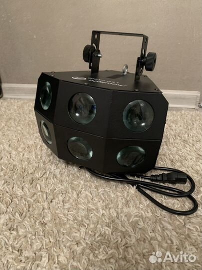 Световой прибор светомузыка для дискотек