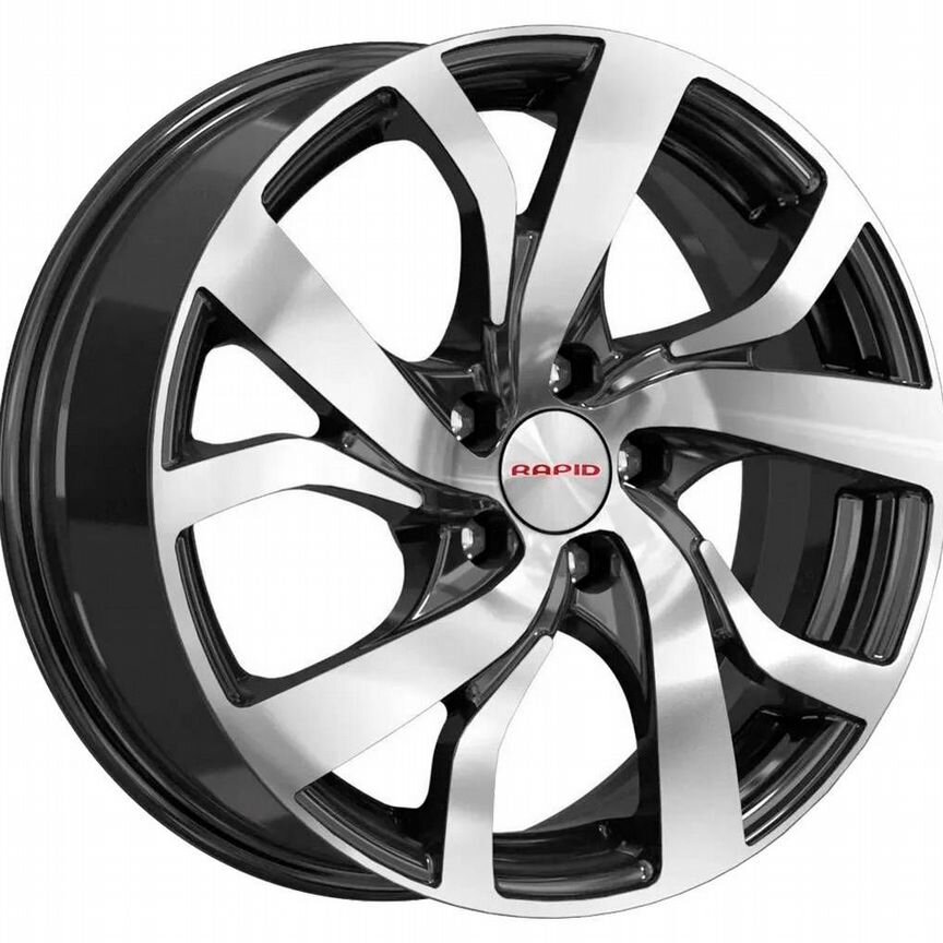 Диски K&K Палермо 6.5x16 5x100 ET42 D57.1 Алмаз черный