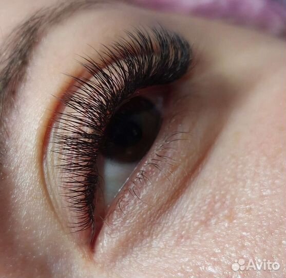 Наращивание ресниц на дому