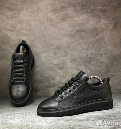 Кеды мужские Ecco натуральная кожа