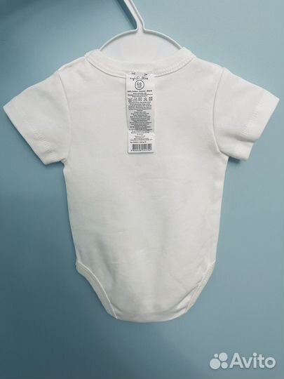 Боди для девочки Моя горошинка новое 62