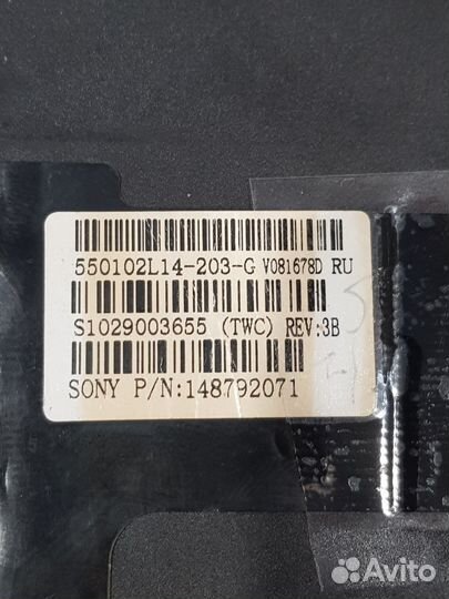 Клавиатура (донор) Sony PCG-61211V