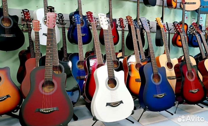Гитара классическая \ акустическая. Рассрочка кред
