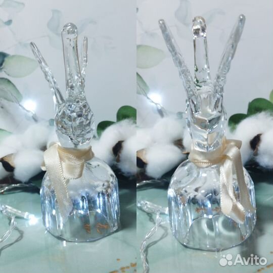 Рюмка СССР хрустальная Гусь перевертыш