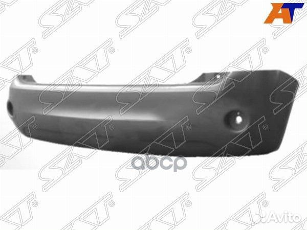 Бампер задний Ford Fiesta 02-08 ST-FDV3-087-A0 Sat