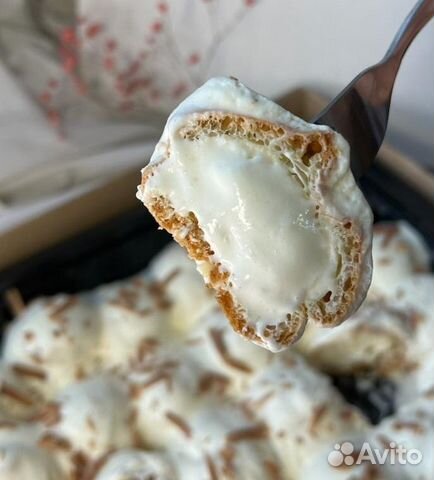 Профитроли с пломбирной и шоколадной начинкой