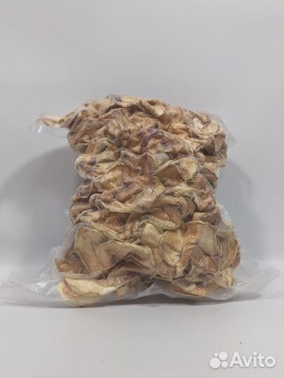 Завакуумированные очищенные сушеные яблоки