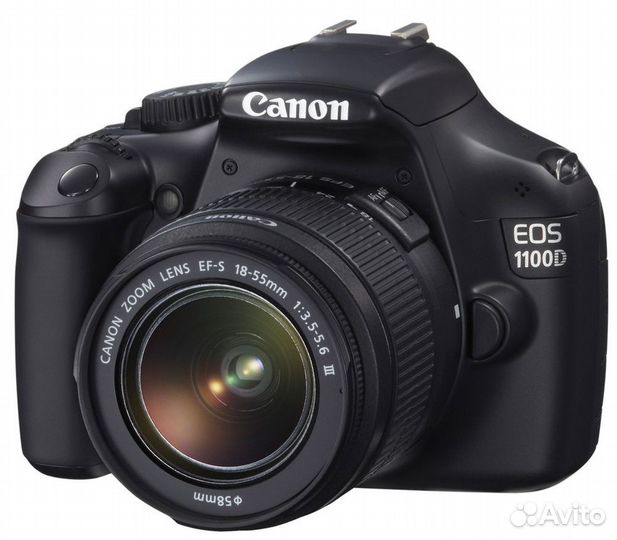 Зеркальный фотоаппарат canon eos 1100d