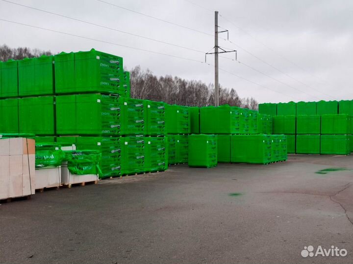 Газоблок Газобетонные блоки любые объемы