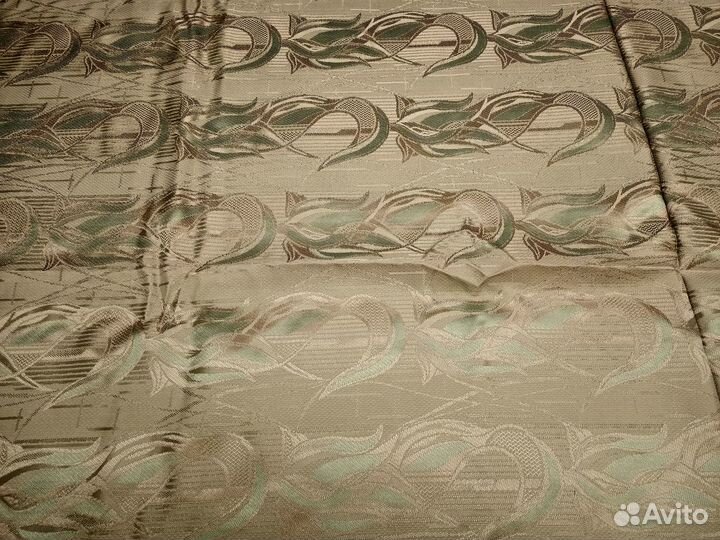 Ткань портьерная для штор, новая (СССР)