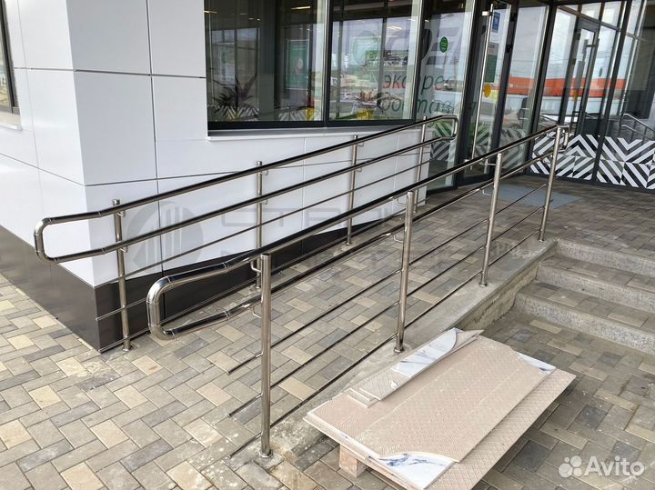 Перила ограждения поручни из нержавейки