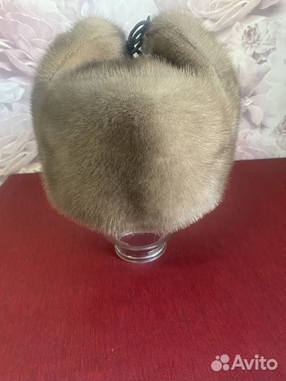 Норковая шапка мужская