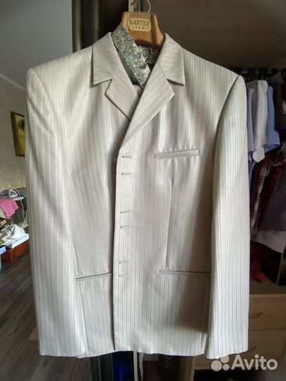 Мужской классический костюм 54 размер
